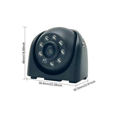 Venta caliente IP68 a prueba de agua 170° luz de estrellas AHD 720P/1080P cámara de vista lateral, visión nocturna de automóviles ayuda para retroceder
