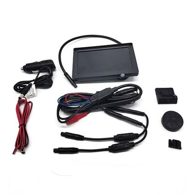 Shark Fin Streaming Electronic Rear View Mirror with 120 Degree View Angle 5 Inch LCD Screen and IP68 Waterproof Blind Zone Display System