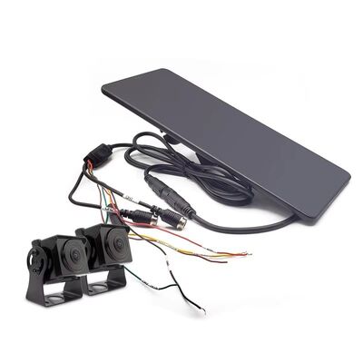 15Espejo retrovisor electrónico de doble pantalla de 88 pulgadas con visión nocturna a todo color mate para camiones