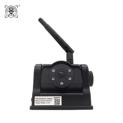 Wireless WiFi Magnetic Backup Camera with IP67 Waterproof 720P HD and 6400mAh Battery for Truck RV