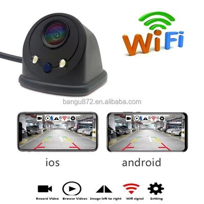 Cámara de salpicadero inalámbrica WIFI de marcha atrás USB Mini para punto ciego automático izquierdo y derecho Cámara lateral de coche para Toyota Corolla
