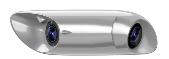 Sistema de espejo retrovisor electrónico CMS de 6 pulgadas con AHD 1080P HD y sistema de monitoreo de punto ciego impermeable IP67