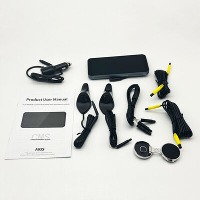 Sistema de espejo retrovisor electrónico con visión nocturna infrarroja, impermeable IP67 y ángulo de visión de 120 grados, sistema de monitoreo de punto ciego