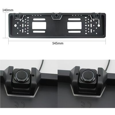 Venta caliente de la placa de la UE del coche sensor de estacionamiento del marco, IP67 sensor de estacionamiento de seguridad de vista trasera impermeable con kit de radar, OEM disponible