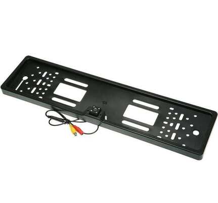 Cámara con marco para matrícula europea de la UE, cámara de marcha atrás con visión nocturna para automóviles europeos, OEM disponible