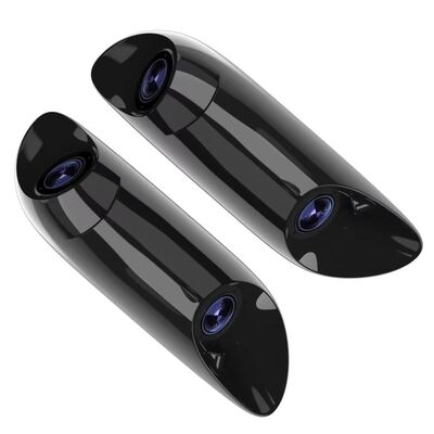 6.0 Inch IPS 600CD HD Digital Rear-View Mirror System with IP67 Dustproof and Waterproof Dual Side Cameras for Blind Spot Monitoring
