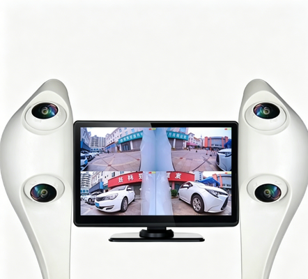 Dual Lens AHD 1080P Car Side View Camera System 7 Inch Monitor RCA Connector Sticker Mount Safety Surveillance Kit for Suzuki Swift Hatchback