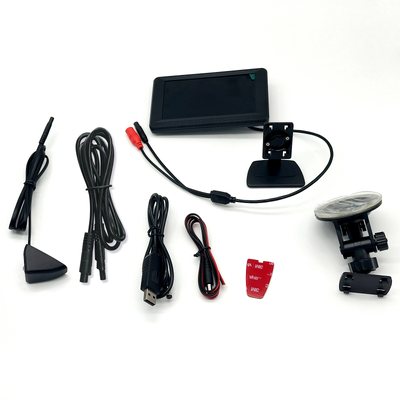 Monitor de pantalla a color TFT LCD de 5 pulgadas para vista trasera, sistema de pantalla para vehículo para cámara de marcha atrás de respaldo para coche, SUV, furgoneta, camión