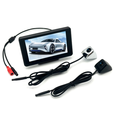 Monitor de pantalla a color TFT LCD de 5 pulgadas para vista trasera, sistema de pantalla para vehículo para cámara de marcha atrás de respaldo para coche, SUV, furgoneta, camión