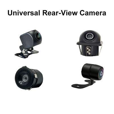 Cámara de visión trasera AHD universal para coche, impermeable IP68, 12 V CC, cámara de marcha atrás con línea de guía de estacionamiento para vista frontal y trasera